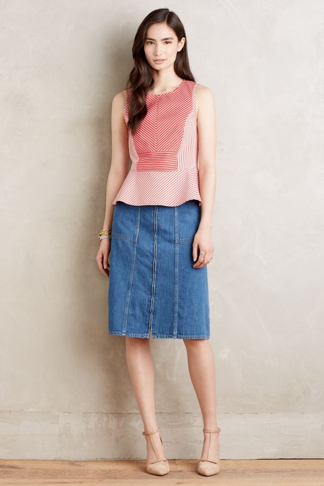 Cantua Peplum Top #3