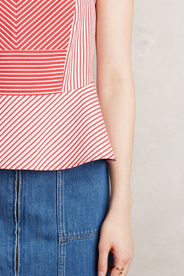 Cantua Peplum Top #4