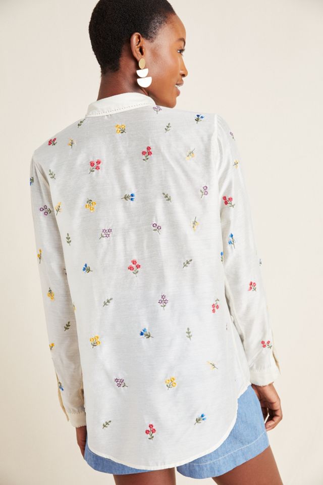 Darlina Embroidered Buttondown #1