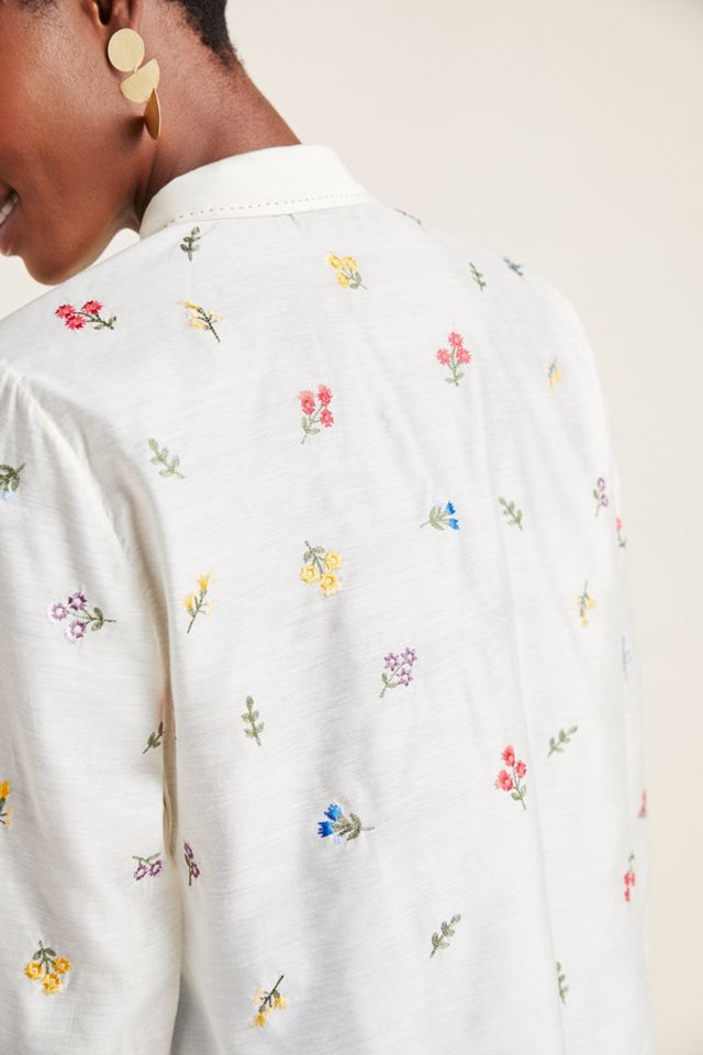 Darlina Embroidered Buttondown #2