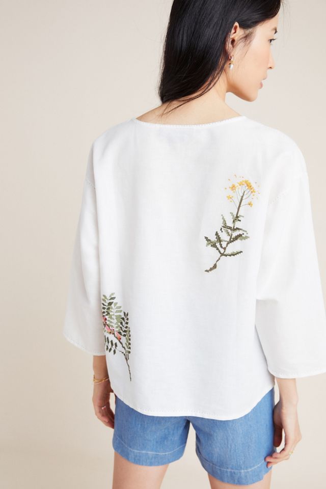 Helen Embroidered Blouse #2