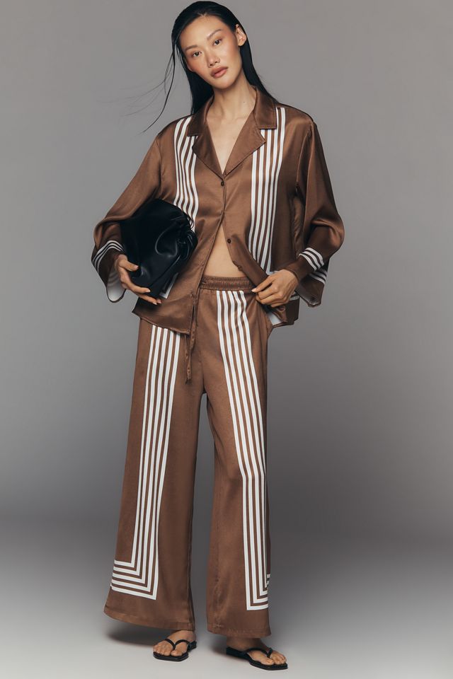 Glamorous Plus Satin Buttondown Shirt #6