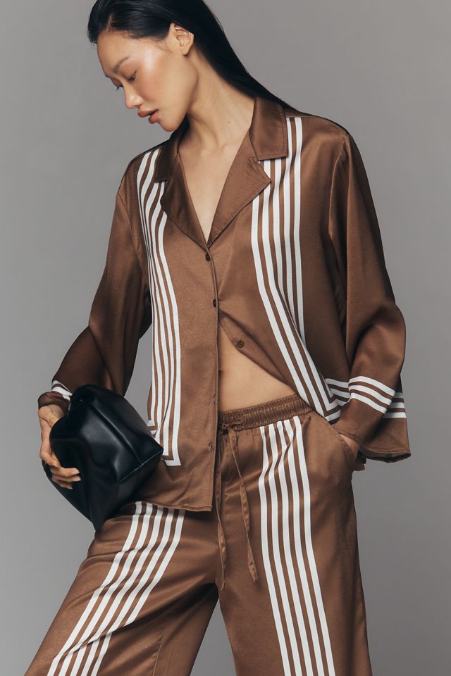 Glamorous Plus Satin Buttondown Shirt #4