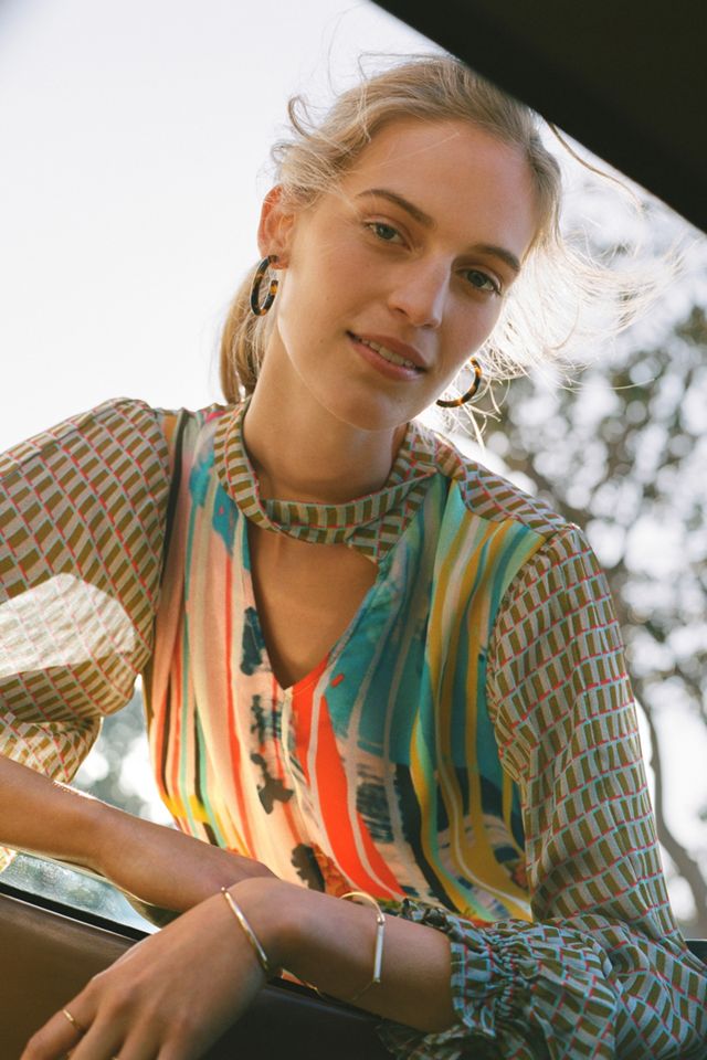 Retro Peasant Blouse #3