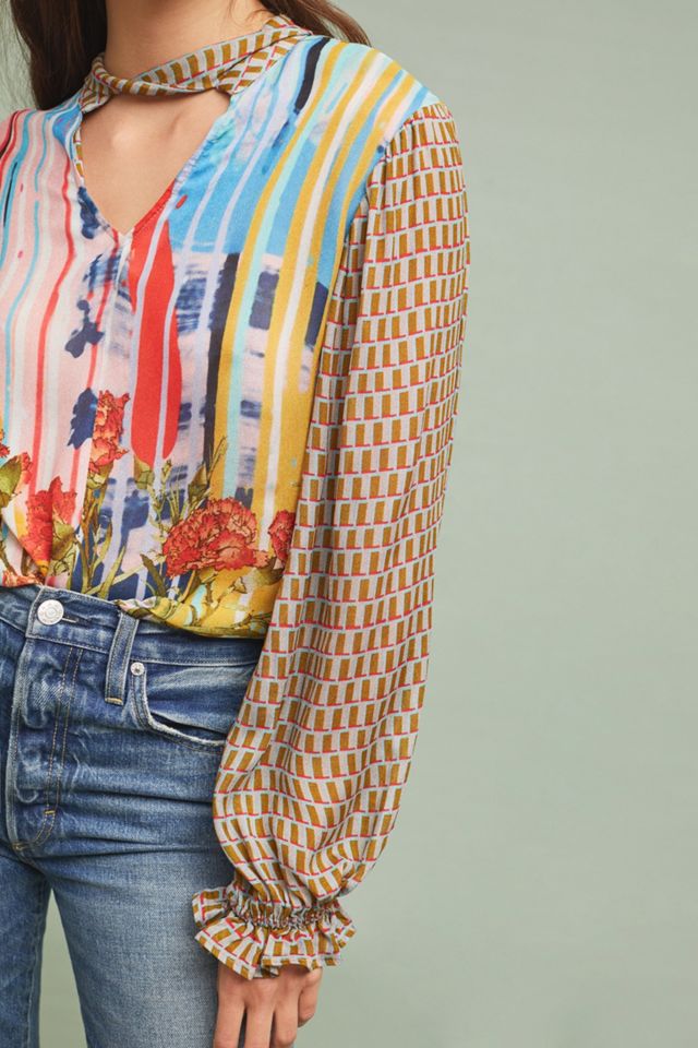 Retro Peasant Blouse #2