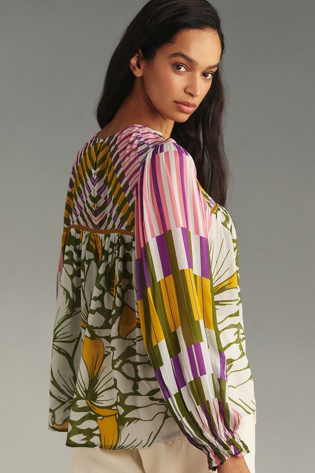 Bl-nk Miranda Peasant Blouse #1