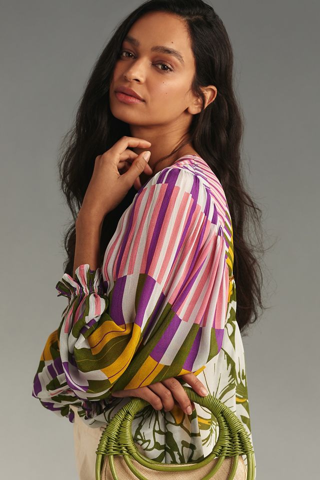 Bl-nk Miranda Peasant Blouse #2