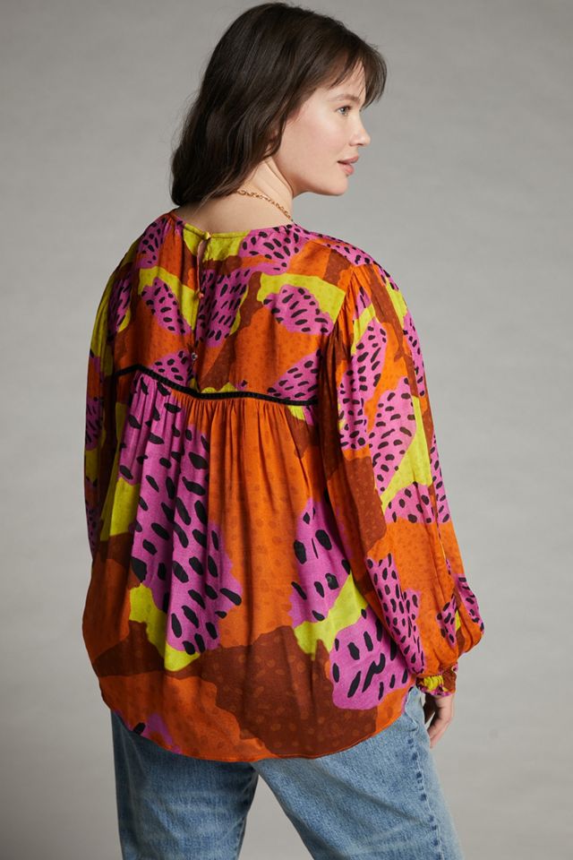 Bl-nk Miranda Peasant Blouse #5