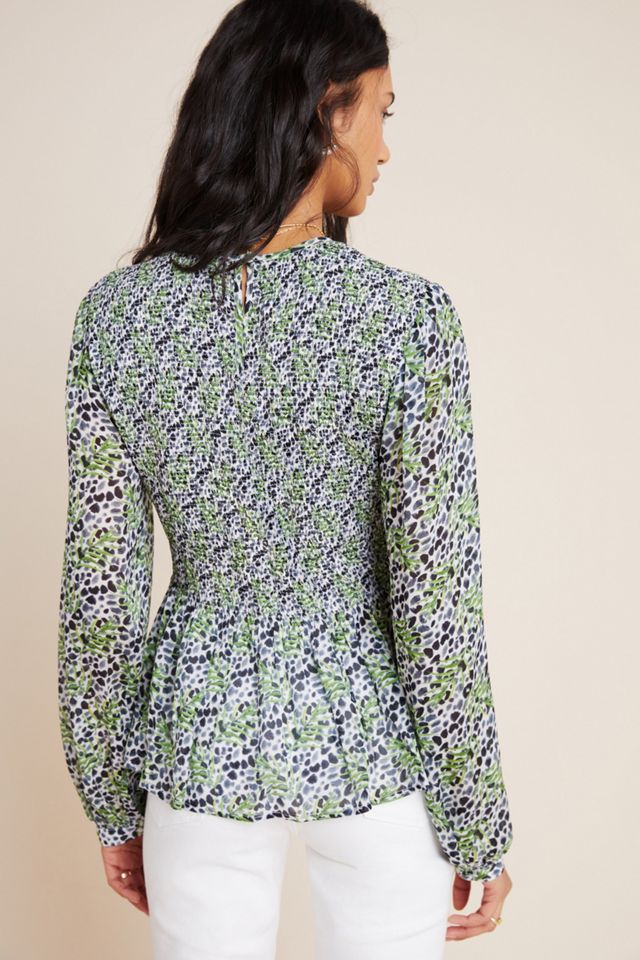 Cecile Smocked Blouse #1