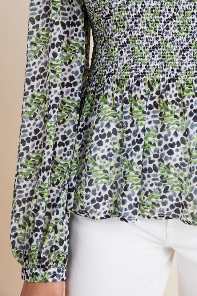 Cecile Smocked Blouse #2