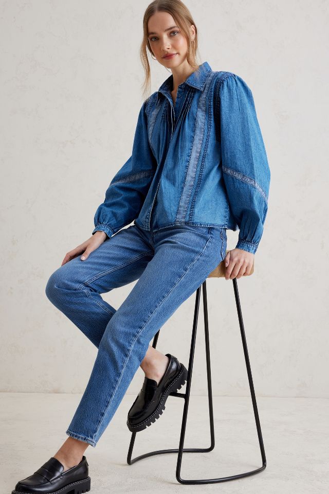 Conditions Apply Chambray Shirt | Anthropologie UK