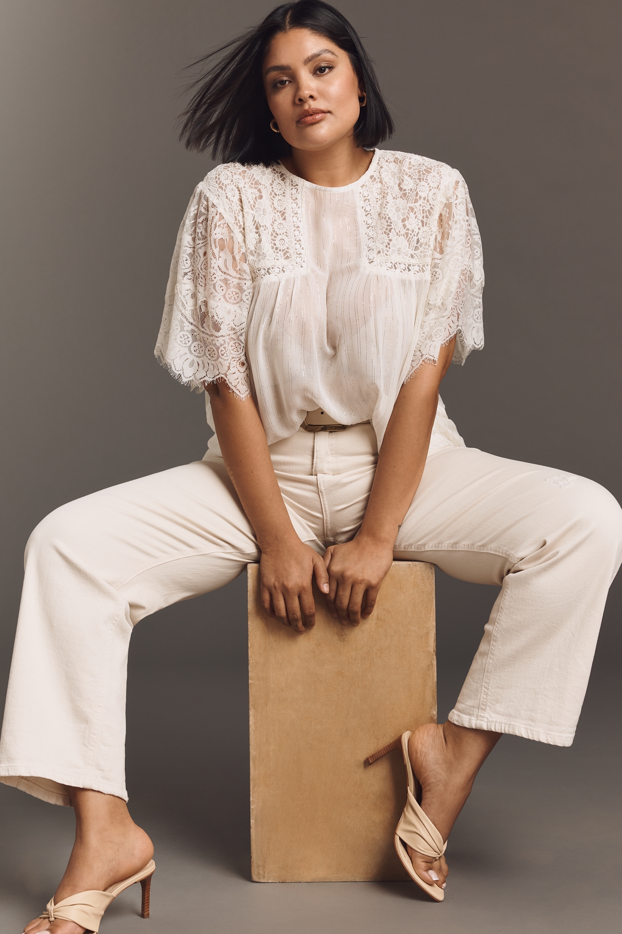 Bl-nk Aleenana Short-Sleeve Top