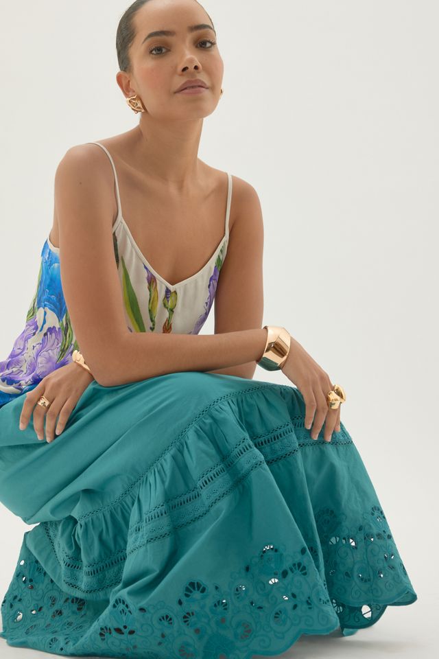 Haut caraco Krista à imprimé lys By Anthropologie #4