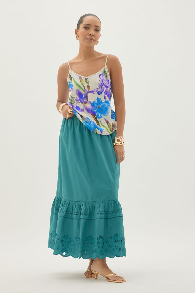 Haut caraco Krista à imprimé lys By Anthropologie #2