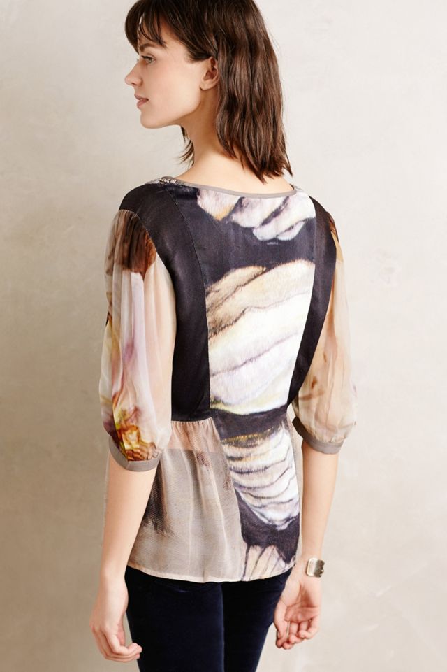 Floreana Peasant Blouse #1