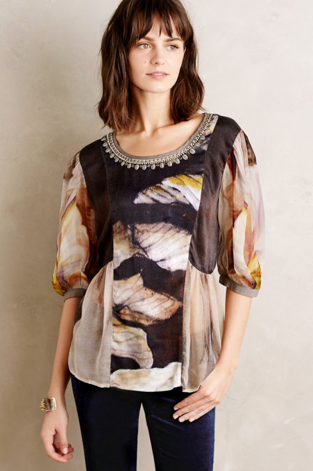Floreana Peasant Blouse