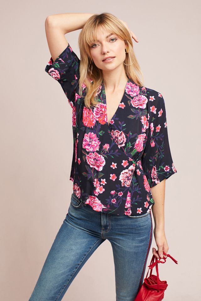 Garden District Wrap Top #1
