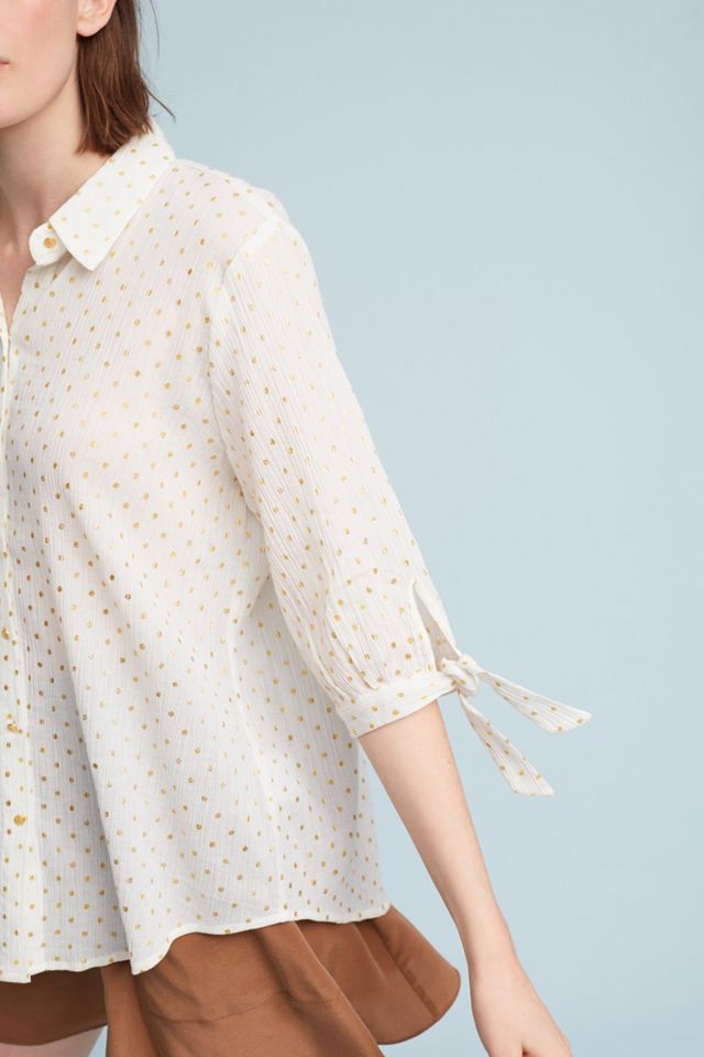 Dierdre Dotted Buttondown #2