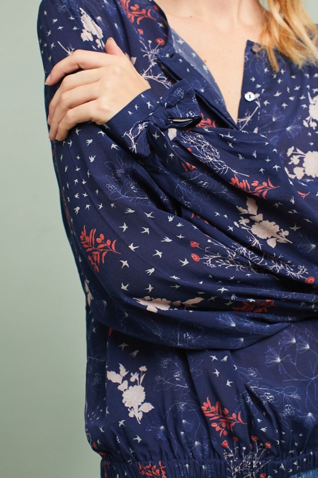 Miranda Tie Cuff Blouse #2