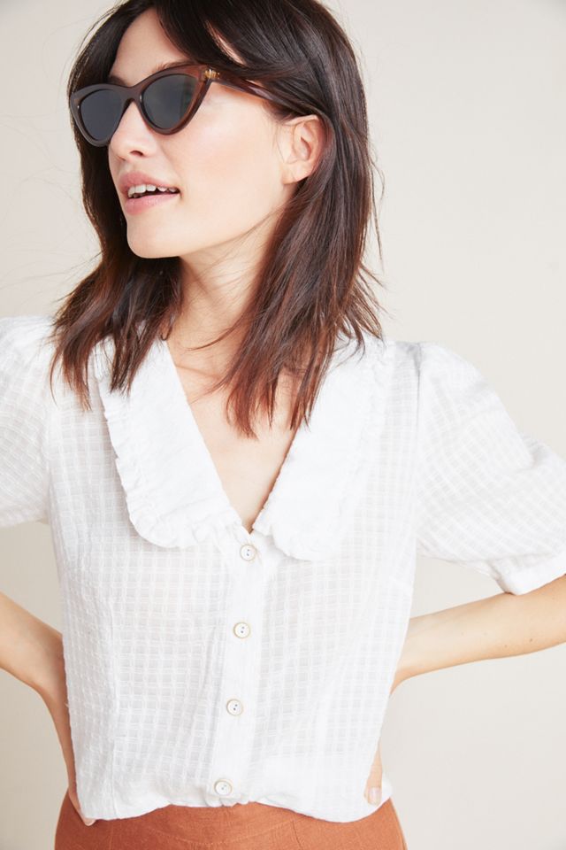 Roswell Collared Blouse #1