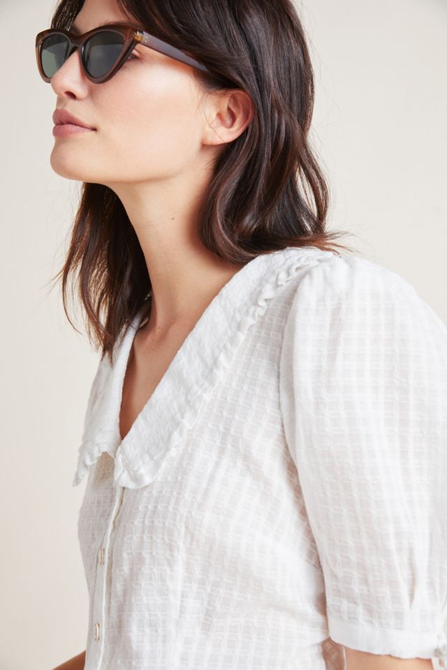 Roswell Collared Blouse #2