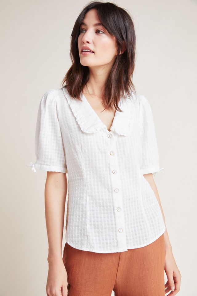 Roswell Collared Blouse #4