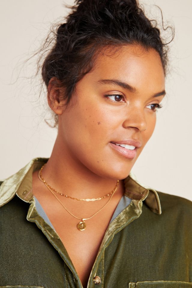 Maeve Karina Velvet Buttondown #6