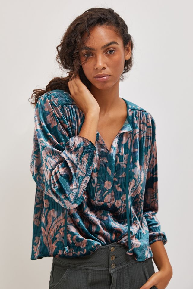 Eclectic peasant blouse store anthropologie