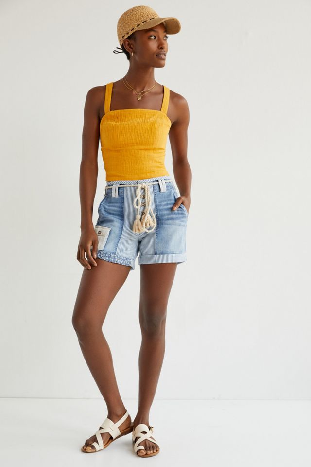 Smocked Tie-Back Tank #3