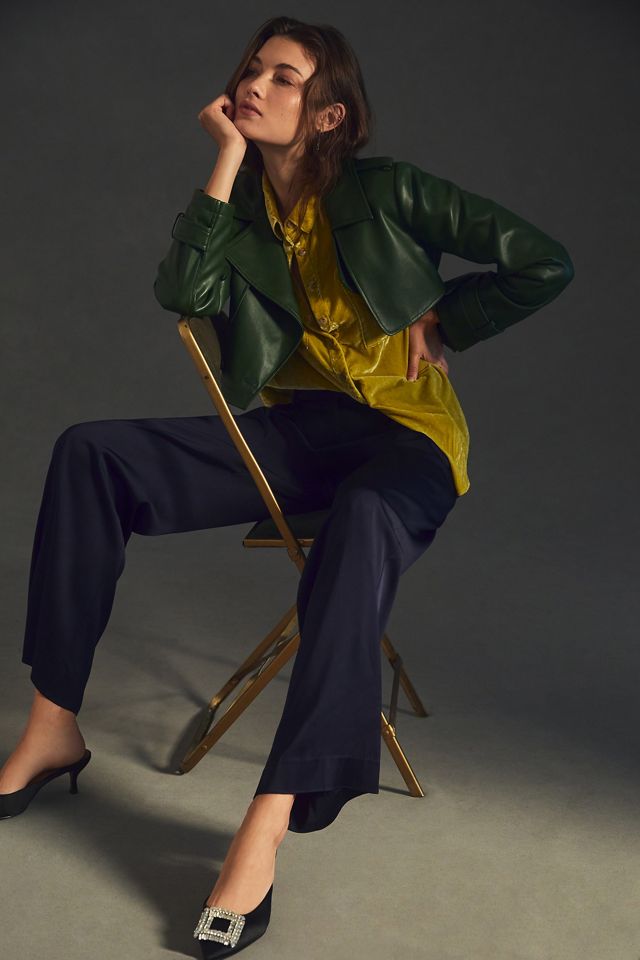 Pilcro Relaxed Velvet Buttondown #5