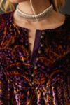 ADORA Smocked Puff Sleeve Peasant Blouse