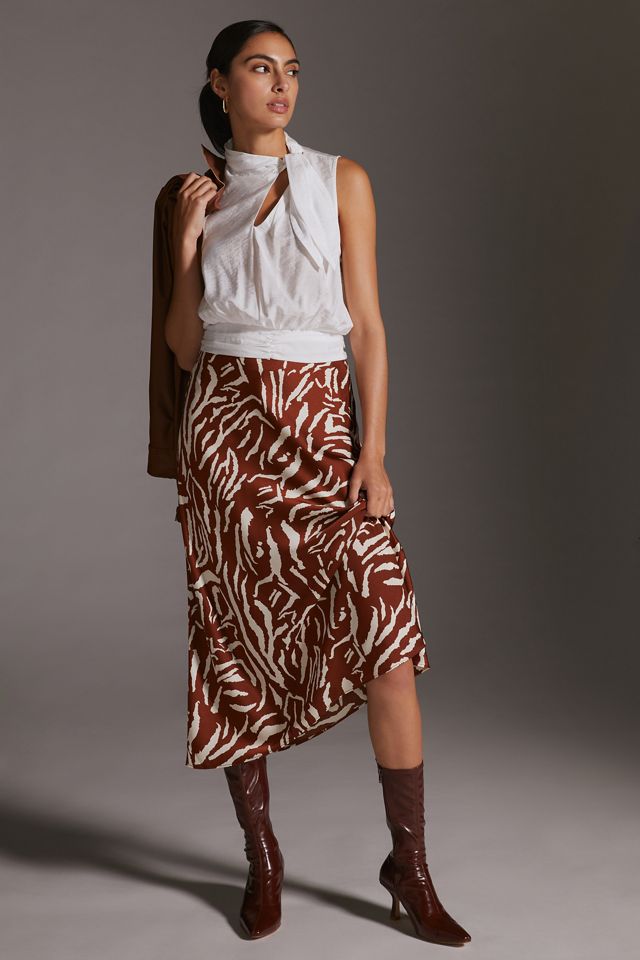 Maeve Sleeveless Tie-Neck Blouse #3