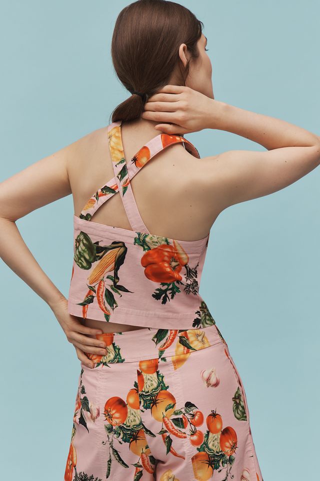 Maeve Veggie Halter Blouse #2