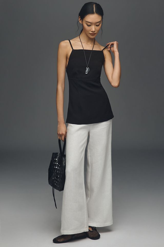 By Anthropologie Strappy Sleeveless Longline Tank #3