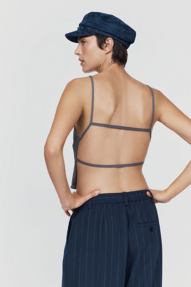 By Anthropologie Cropped Apron Top #1