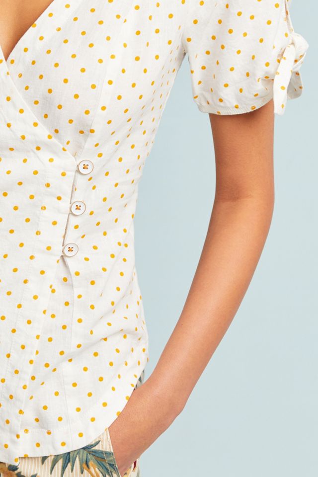Louise Wrapped Blouse #2