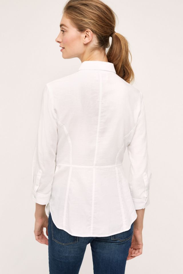 Tie-Front Buttondown #2