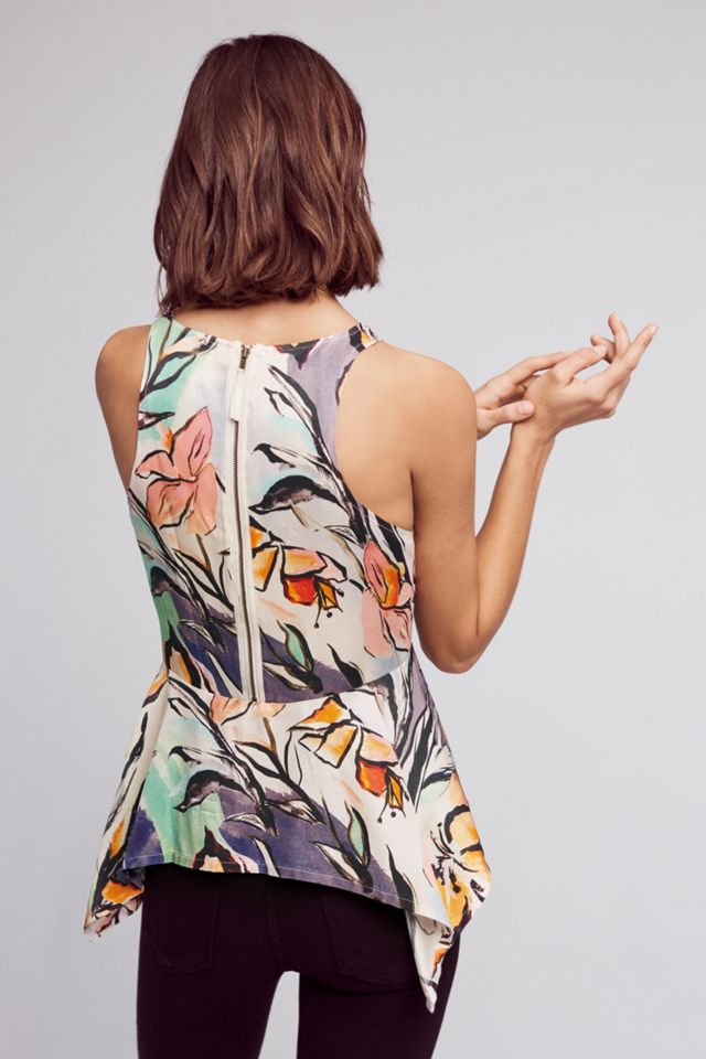 Lucille Peplum Blouse #1