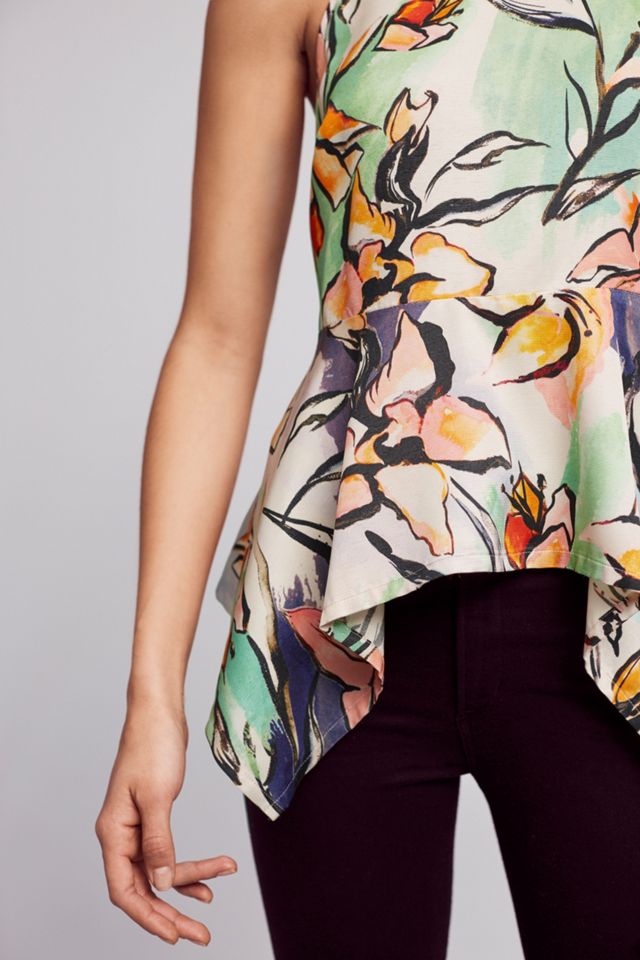 Lucille Peplum Blouse #2