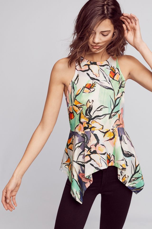 Lucille Peplum Blouse