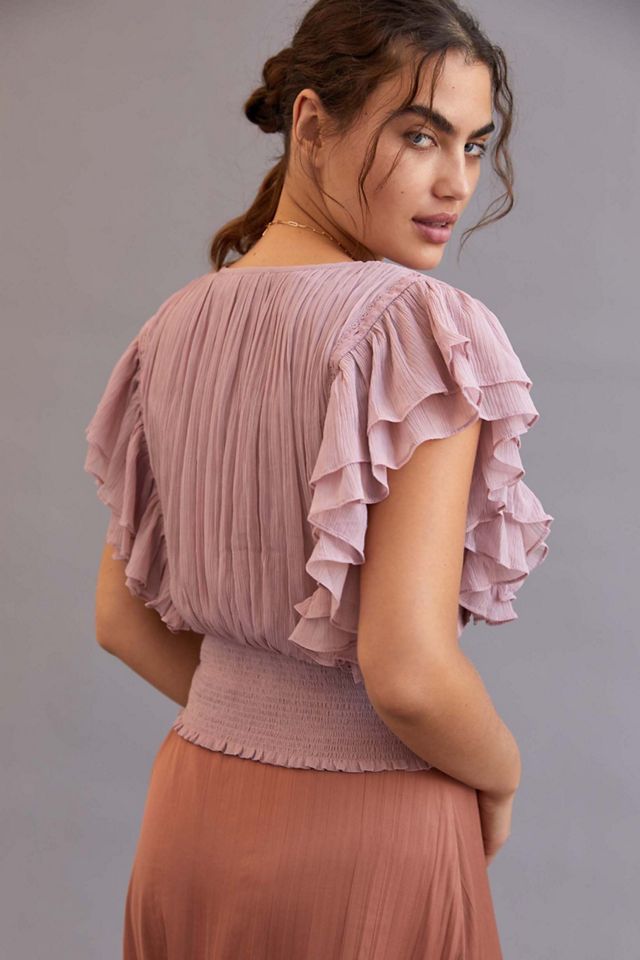 Smocked Ruffle Blouse #2