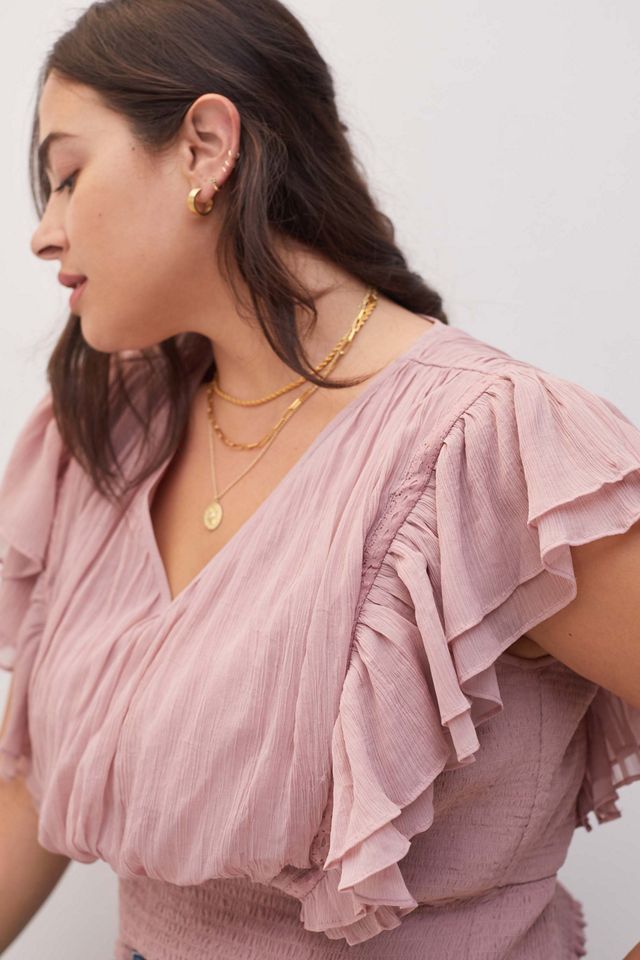 Smocked Ruffle Blouse #6