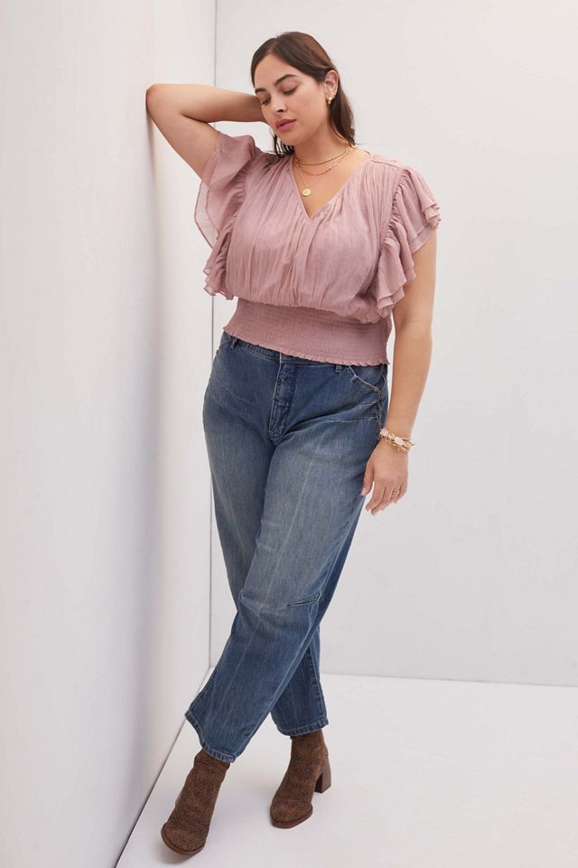 Smocked Ruffle Blouse #8