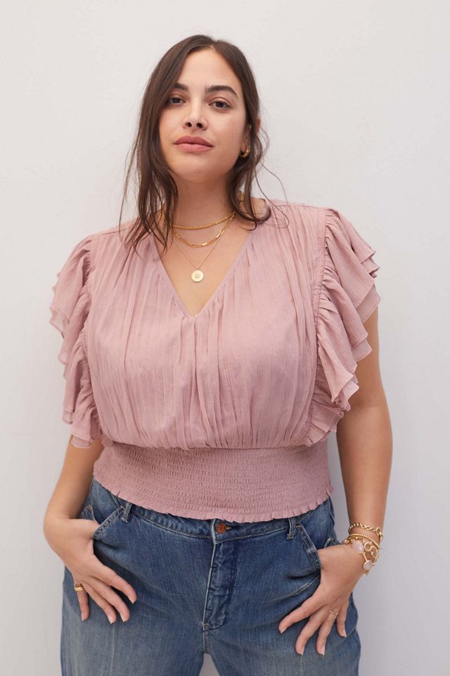 Smocked Ruffle Blouse #5