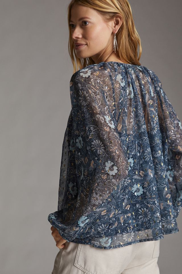 Let Me Be Puff-Sleeved Blouse #1