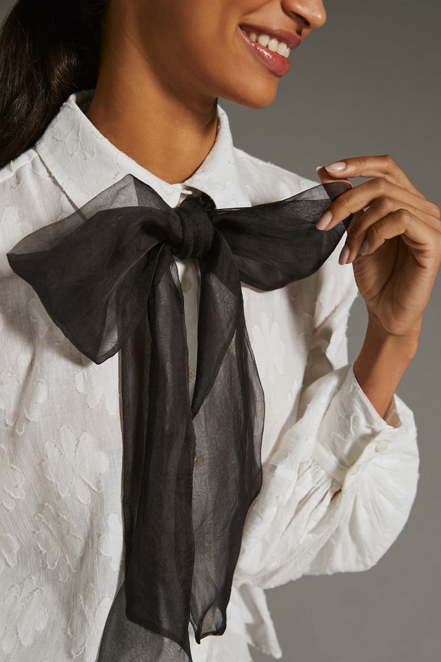 Forever That Girl Tie-Neck Blouse #4