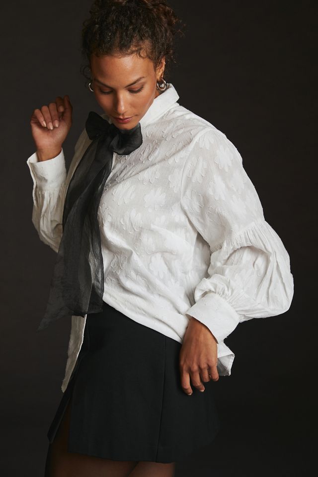 Forever That Girl Tie-Neck Blouse #6