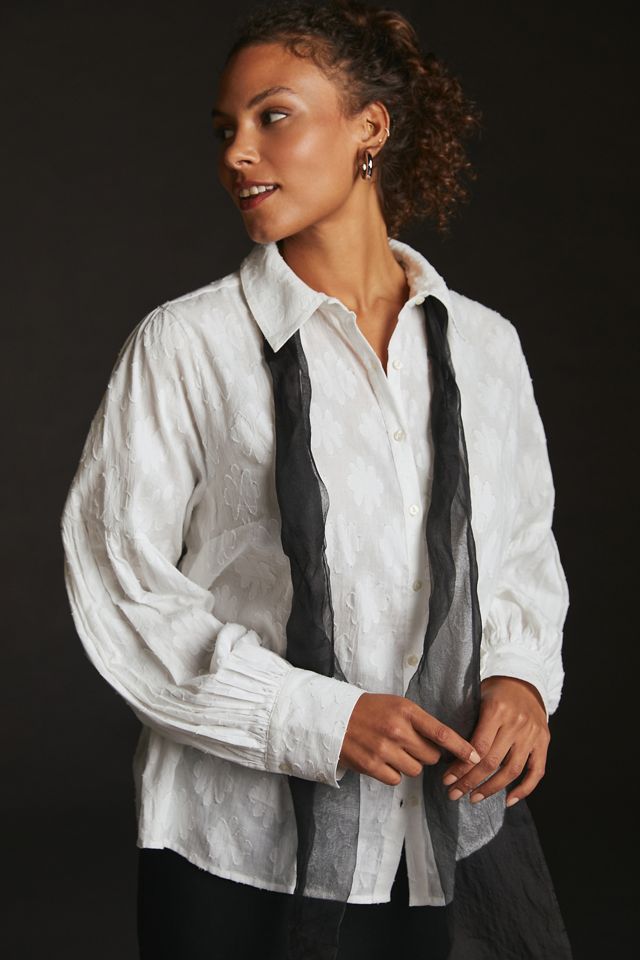 Forever That Girl Tie-Neck Blouse #8