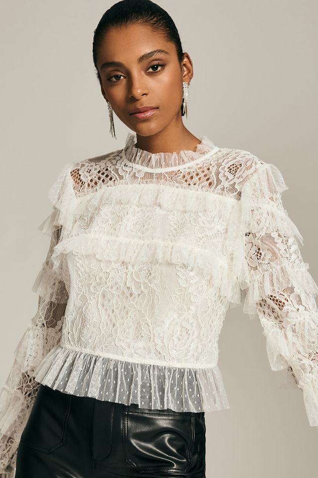 Forever That Girl Ruffled Victorian Blouse #2
