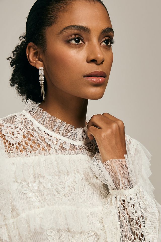Forever That Girl Ruffled Victorian Blouse #3